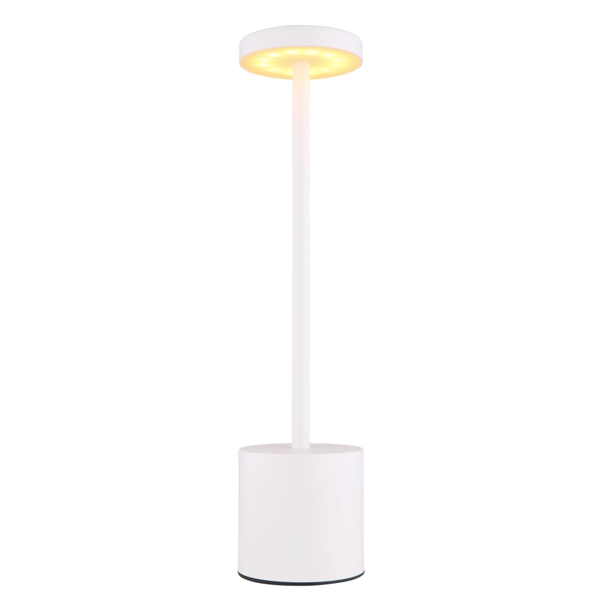 Globo - Сенсорна настільна LED лампа з регулюванням яскравості LED/1,2W/3,7V 2000K/3500K/7000K 1200 mAh USB білий