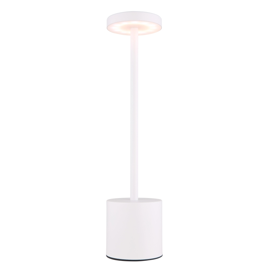 Globo - Сенсорна настільна LED лампа з регулюванням яскравості LED/1,2W/3,7V 2000K/3500K/7000K 1200 mAh USB білий