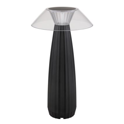 Globo - LED Акумуляторна сенсорна настільна лампа з регулюванням яскравості LED/1W/3,7V 3000K 1200mAh чорний