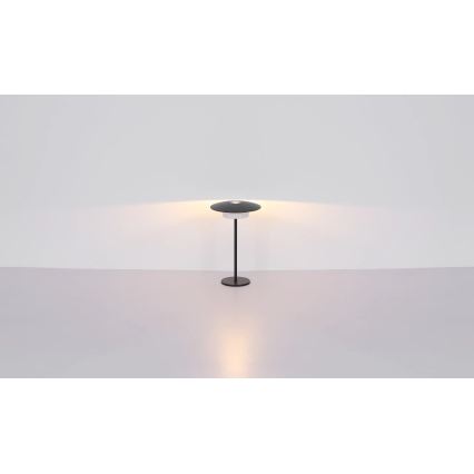 Globo - LED Вулична акумуляторна сенсорна настільна лампа LED/3W/3,7V 1800/2700/3000K IP44 1800 mAh сірий