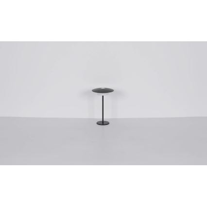 Globo - LED Вулична акумуляторна сенсорна настільна лампа LED/3W/3,7V 1800/2700/3000K IP44 1800 mAh сірий