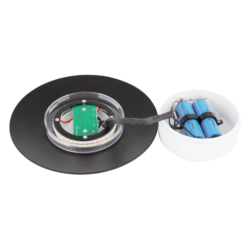 Globo - Светодиодная уличная сенсорная настольная лампа с аккумулятором LED/3W/3,7V 1800/2700/3000K IP44 1800 мАч серая