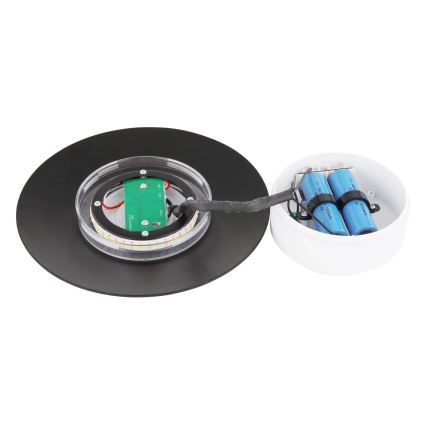 Globo - Светодиодная уличная аккумуляторная сенсорный настольная лампа LED/3W/3,7V 1800/2700/3000K IP44 1800 mAh серый