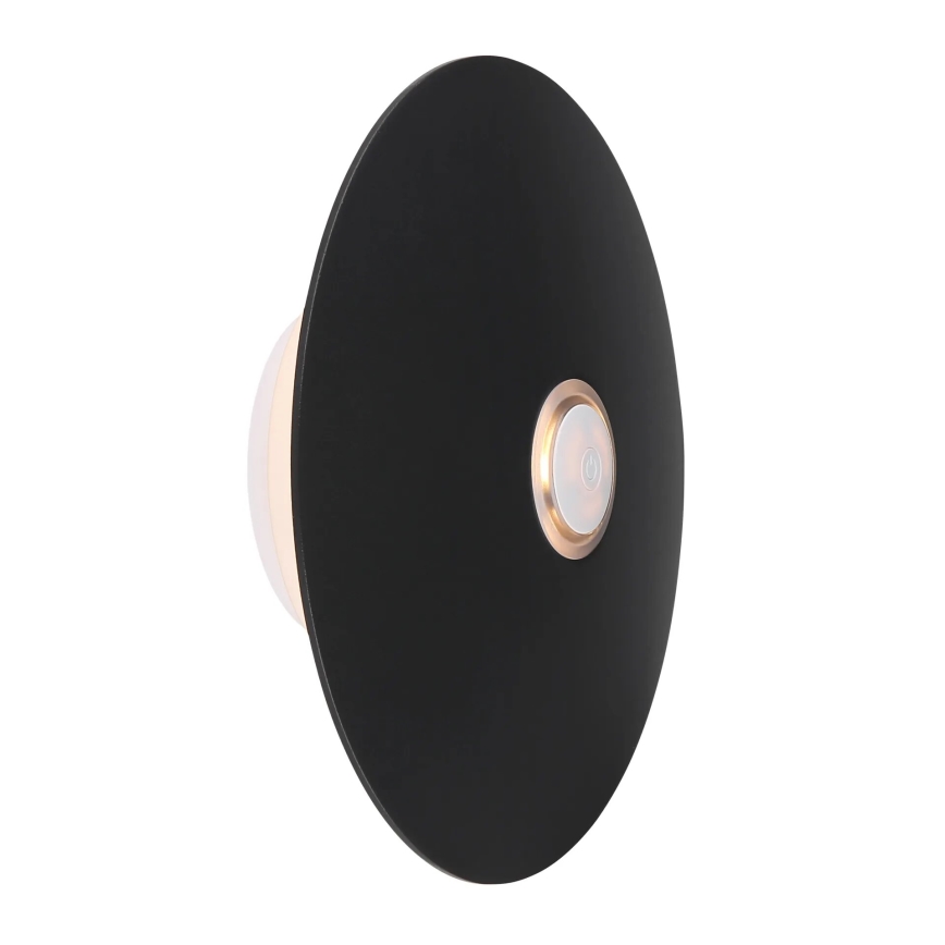 Globo - LED Вулична акумуляторна сенсорна настільна лампа LED/3W/3,7V 1800/2700/3000K IP44 1800 mAh чорний