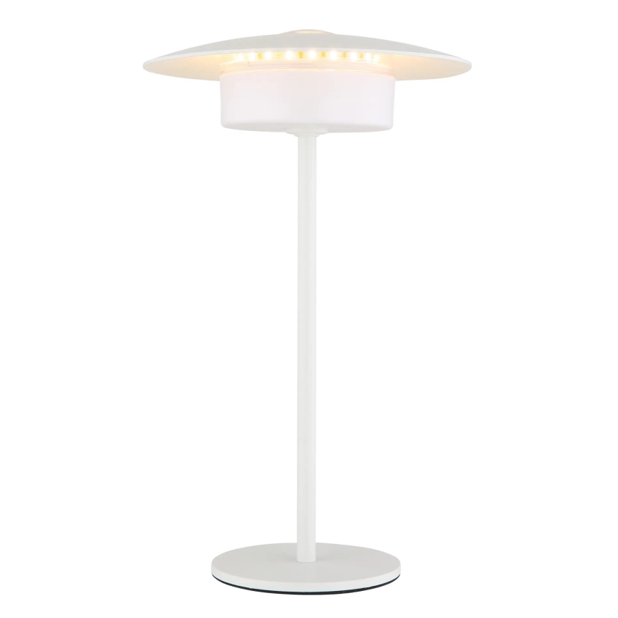 Globo - LED Вулична акумуляторна сенсорна настільна лампа LED/3W/3,7V 1800/2700/3000K IP44 1800 mAh білий