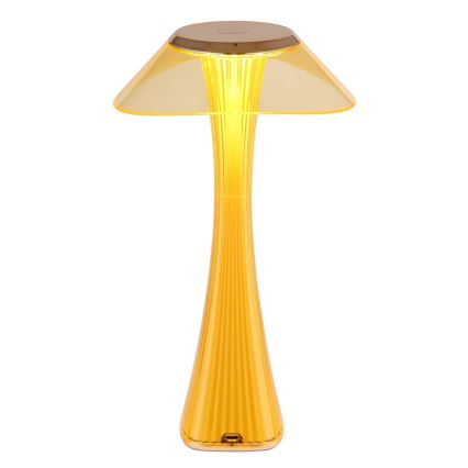 Globo - LED Настільна акумуляторна лампа з регулюванням яскравості LED/2,5W/3,7V 1200mAh 2700K/4500K/6500K золотистий