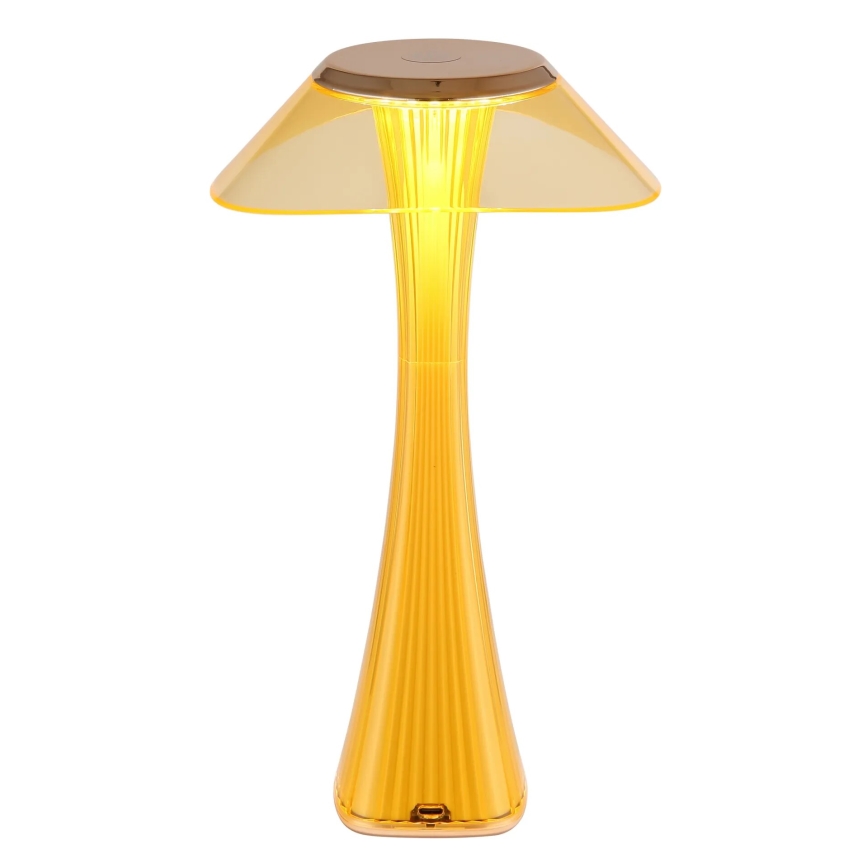 Globo - LED Настільна акумуляторна лампа з регулюванням яскравості LED/2,5W/3,7V 1200mAh 2700K/4500K/6500K золотистий