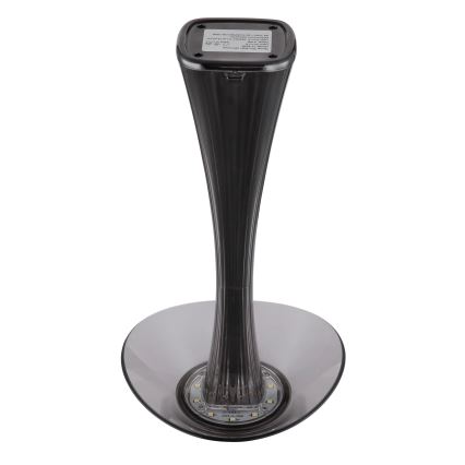 Globo - LED Настільна акумуляторна лампа з регулюванням яскравості LED/2,5W/3,7V 1200mAh 2700K/4500K/6500K чорний