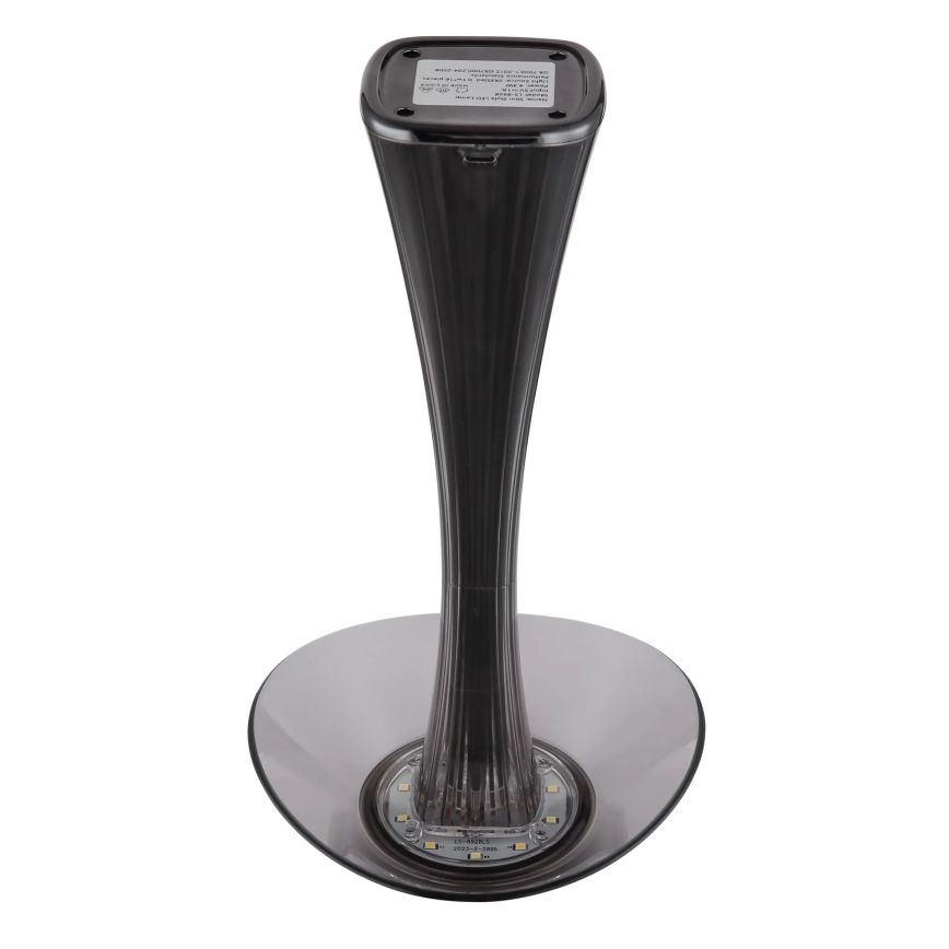 Globo - LED Настільна акумуляторна лампа з регулюванням яскравості LED/2,5W/3,7V 1200mAh 2700K/4500K/6500K чорний