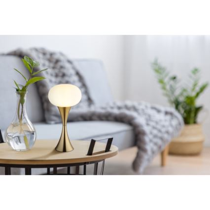 Globo - Настольная лампа 1xE14/25W/230V золотая