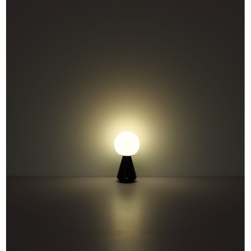 Globo - LED Сенсорна вулична настільна лампа з регулюванням яскравості LED/1,5W/5V 3000/4500/6500K 1800 mAh IP41 мідний