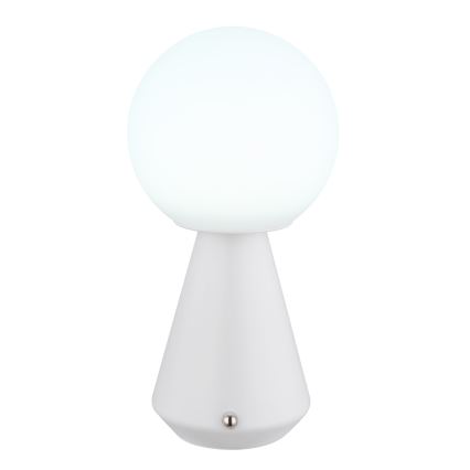 Globo - LED Сенсорна вулична настільна лампа з регулюванням яскравості LED/1,5W/5V 3000/4500/6500K 1800 mAh IP41 білий