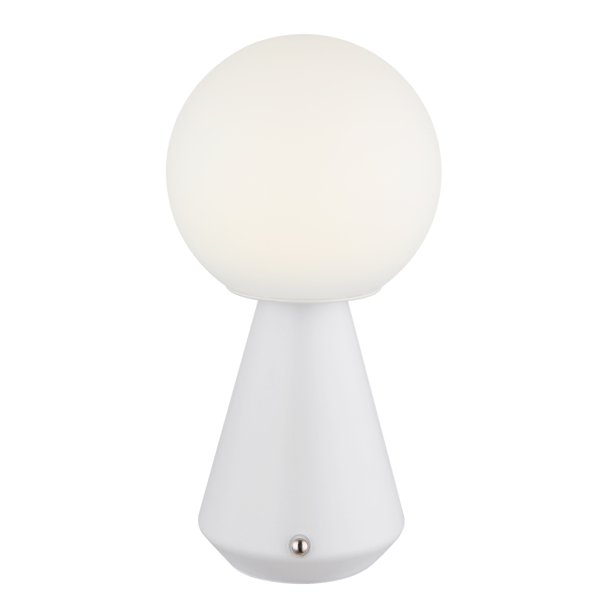 Globo - LED Сенсорна вулична настільна лампа з регулюванням яскравості LED/1,5W/5V 3000/4500/6500K 1800 mAh IP41 білий