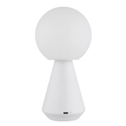 Globo - LED Сенсорна вулична настільна лампа з регулюванням яскравості LED/1,5W/5V 3000/4500/6500K 1800 mAh IP41 білий