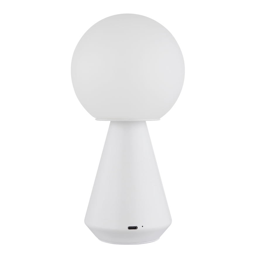Globo - LED Сенсорна вулична настільна лампа з регулюванням яскравості LED/1,5W/5V 3000/4500/6500K 1800 mAh IP41 білий