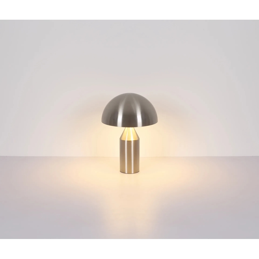 Globo - Настільна лампа 2xE27/40W/230V у матовому хромі
