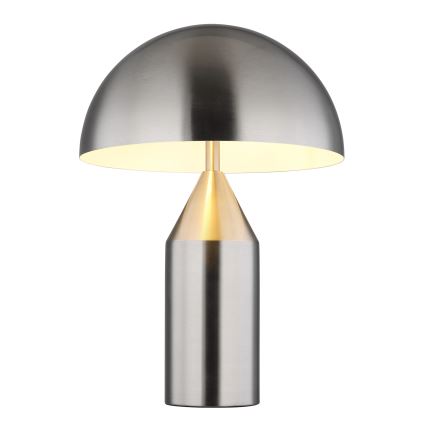 Globo - Настільна лампа 2xE27/40W/230V у матовому хромі