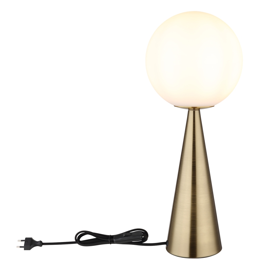 Globo - Настільна лампа 1xE27/40W/230V латунь