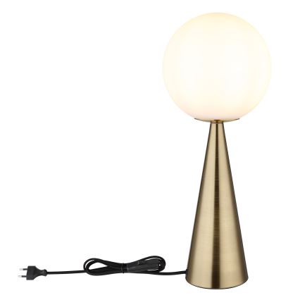 Globo - Настольная лампа 1xE27/40W/230V латунь
