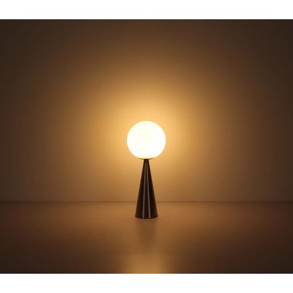 Globo - Настольная лампа 1xE27/40W/230V матовый хром