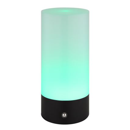 Globo - Світлодіодна RGBW регульована сенсорна зовнішня настільна лампа LED/1,8W/5V 1500 mAh чорна