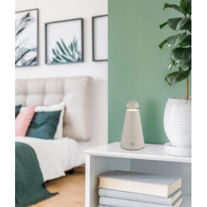 Globo - сенсорна настільна світлодіодна лампа з регульованою яскравістю, перезаряджувана, LED/1,2W/5V 1200 mAh