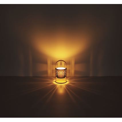 Globo - Настольная лампа 1xE14/40W/230V черный