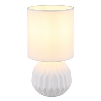 Globo - Настольная лампа 1xE14/40W/230V белый