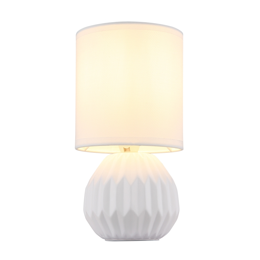 Globo - Настольная лампа 1xE14/40W/230V белый