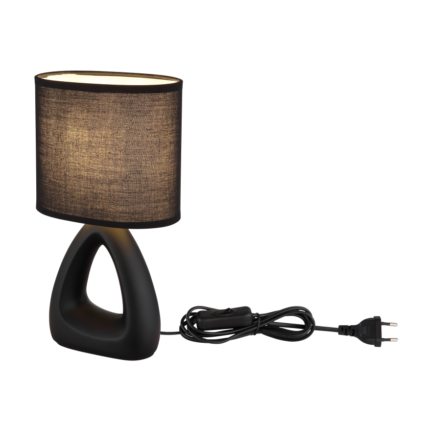 Globo - Настільна лампа 1xE14/40W/230V чорний