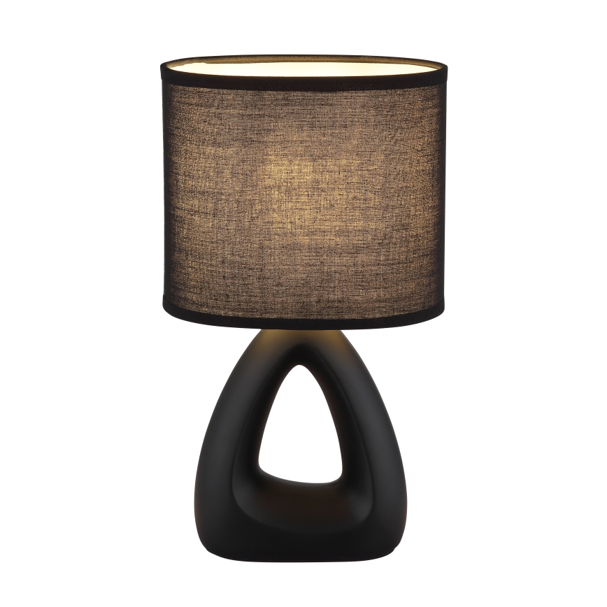 Globo - Настольная лампа 1xE14/40W/230V черный