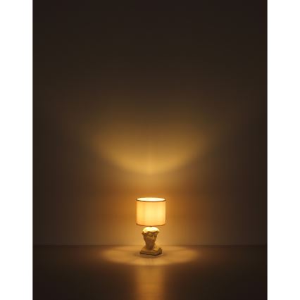 Globo - Настольная лампа 1xE14/40W/230V кремовый