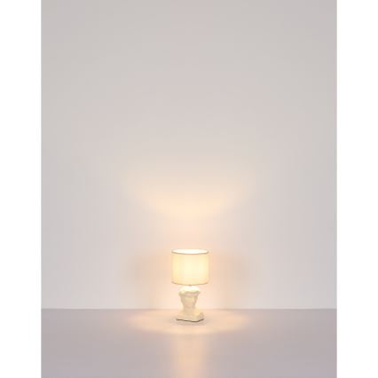 Globo - Настольная лампа 1xE14/40W/230V кремовый
