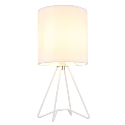 Globo - Настольная лампа 1xE14/40W/230V белая