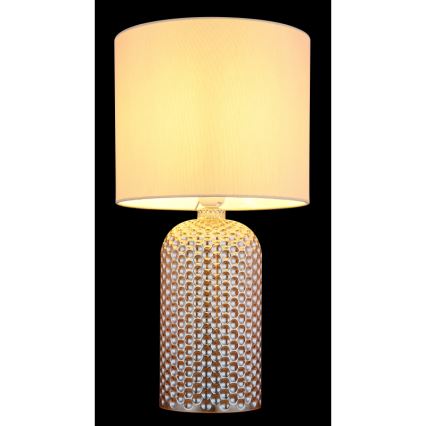 Globo - Настольная лампа 1xE27/60W/230V бежевый