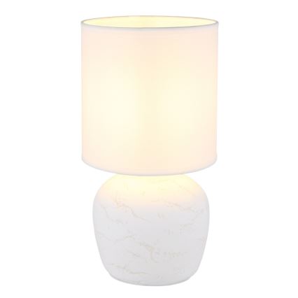 Globo - Настольная лампа 1xE14/40W/230V белый