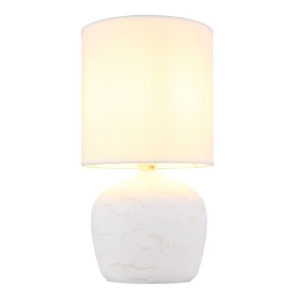 Globo - Настольная лампа 1xE14/40W/230V белый