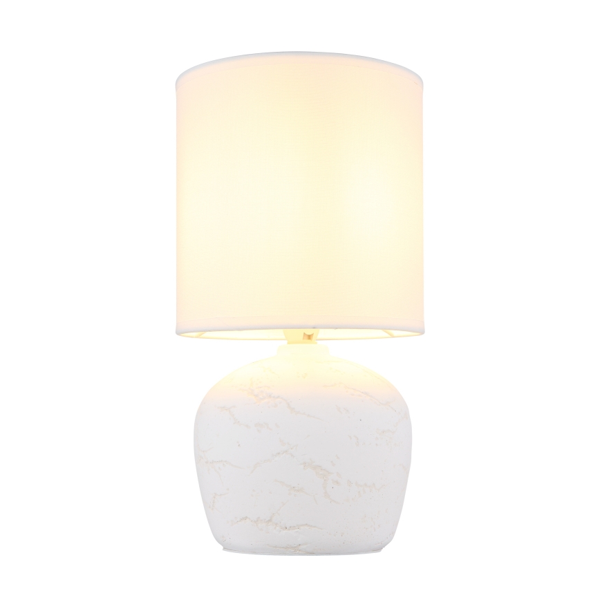 Globo - Настольная лампа 1xE14/40W/230V белый