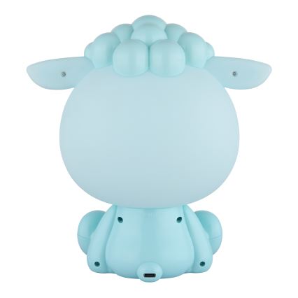 Globo - LED Акумуляторна дитяча нічна лампа з регулюванням яскравості LED/1W/5V 500 mAh синій
