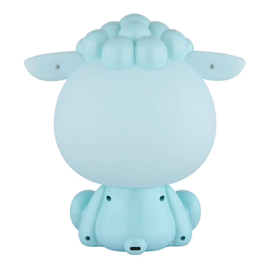 Globo - LED Акумуляторна дитяча нічна лампа з регулюванням яскравості LED/1W/5V 500 mAh синій