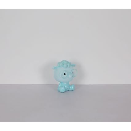 Globo - Світлодіодна регульована за яскравістю дитяча нічна лампа, акумуляторна LED/1W/5V 500 mAh синя