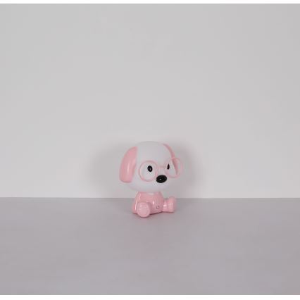 Globo - Світлодіодна регульована за яскравістю дитяча нічна лампа, акумуляторна LED/1W/5V 500 mAh, рожева