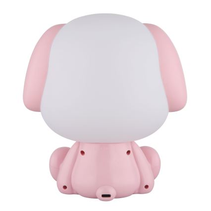 Globo - LED Акумуляторна дитяча нічна лампа з регулюванням яскравості LED/1W/5V 500 mAh рожевий