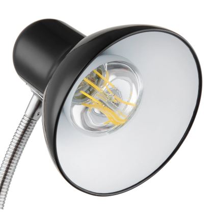 Globo - Настільна лампа 1xE27/40W/230V чорна
