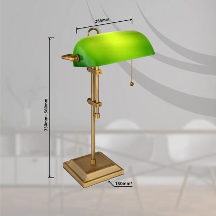 Globo - Настільна лампа 1xE27/40W/230V