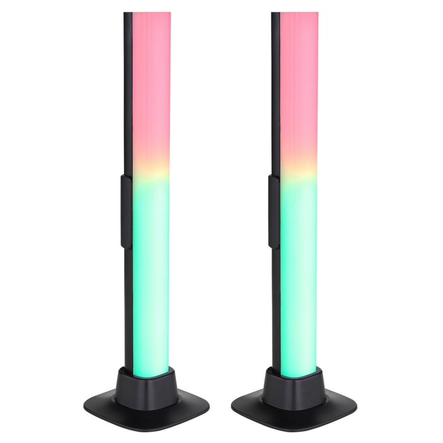 Globo RGB- НАБОР 2x Светодиодная настольная RGB-лампа с регулированием яркости 2в1 LED/2W/5V Wi-Fi Tuya