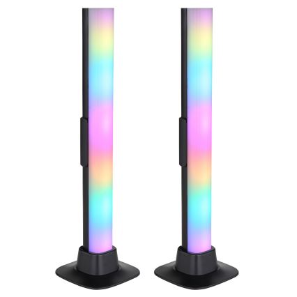 Globo RGB- НАБОР 2x Светодиодная настольная RGB-лампа с регулированием яркости 2в1 LED/2W/5V Wi-Fi Tuya