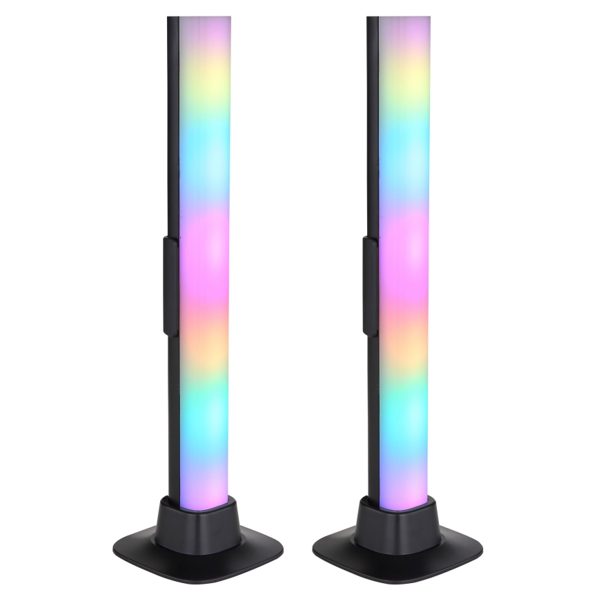 Globo RGB- НАБОР 2x Светодиодная настольная RGB-лампа с регулированием яркости 2в1 LED/2W/5V Wi-Fi Tuya