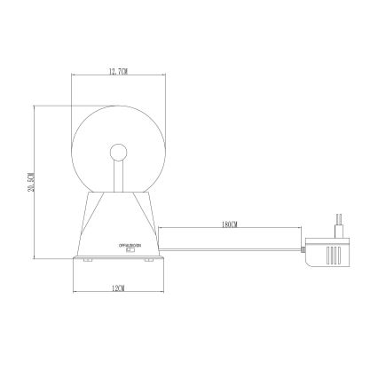 Globo - Светодиодная настольная лампа LED/3,6W/230V