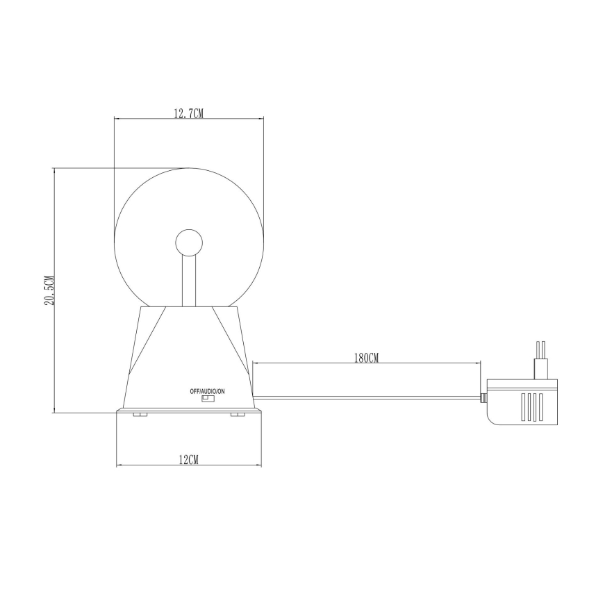 Globo - Светодиодная настольная лампа LED/3,6W/230V